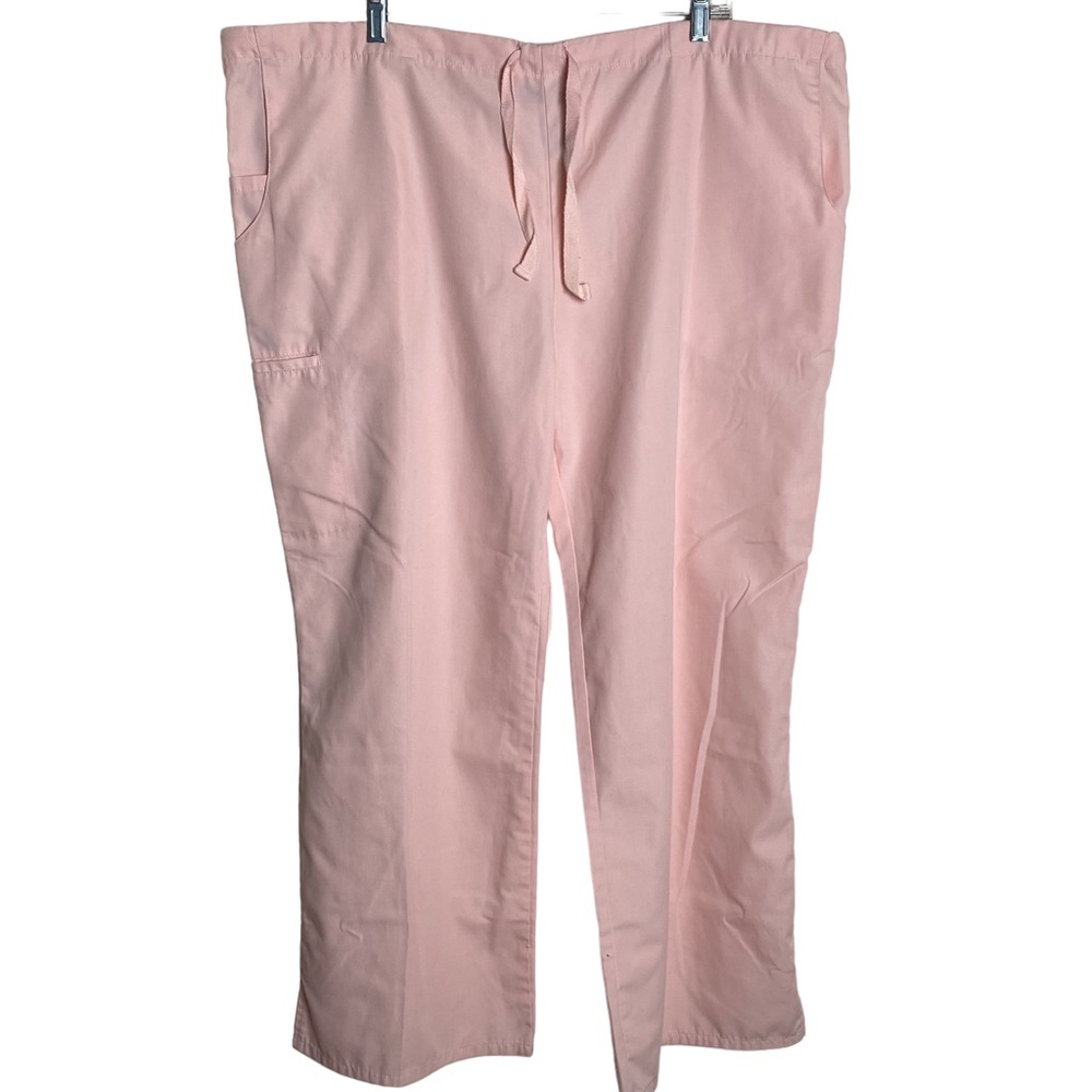 Superstar Pants Womens Scrub Drawstring Pockets Workwear Cargo Utility Office